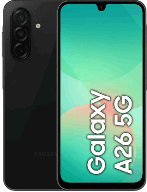 SAMSUNG A26 6,7" 5G  6/128GB BLACK